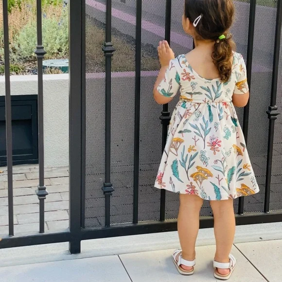 Floral ballerina dress - Picture 2 of 3